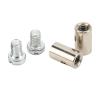 Solderless Throttle Cable Nipples, 6mm/0.2in Universal Metal Brake Cable Solderless Nipple Screws for Cars Motorcycles view 1