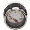 Faria Boat Volt Gauge VP7162A | 2 Inch Silver Newport Carbon view 1