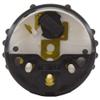 Faria Boat Volt Gauge VP7162A | 2 Inch Silver Newport Carbon view 2