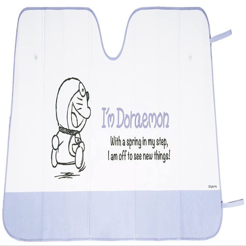 Skater CSUS1-A I'm Doraemon Sanrio Sunshade for Windshield
