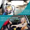 IC ICLOVER Car Sun Shade, Folding Automotive Rear Window Shade, Universal Mesh Screen Back Window Sun Visor with Magnet Adsorption for Children Kids view 3