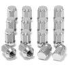 Golf Cart Chrome Wheel Lug Nuts for Club Car & EZGO, 1/2"-20 Size, OEM# 14723-G1, 1010984, 14723-G1, 16 Pack view 1