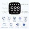 wiiyii G4S Digital GPS Speedometer, New HUD Car Head Up Display with Digital Speed in MPH KPH, Universal for Cars Truck Electric Hybrid Automobile (G4S-White) view 3