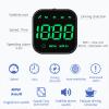 wiiyii G4S Digital GPS Speedometer, New HUD Car Head Up Display with Digital Speed in MPH KPH, Universal for Cars Truck Electric Hybrid Automobile (G4S-Green) view 3