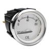 Faria Boat Marine Oil Pressure Gauge GBC097A | Newport 2 Inch Silver White view 1