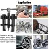 2 Jaw Gear Puller Bearing Extractor Made of Chrome Vanadium Steel for Auto and Motorcycle Repair (50mm 2in) view 4