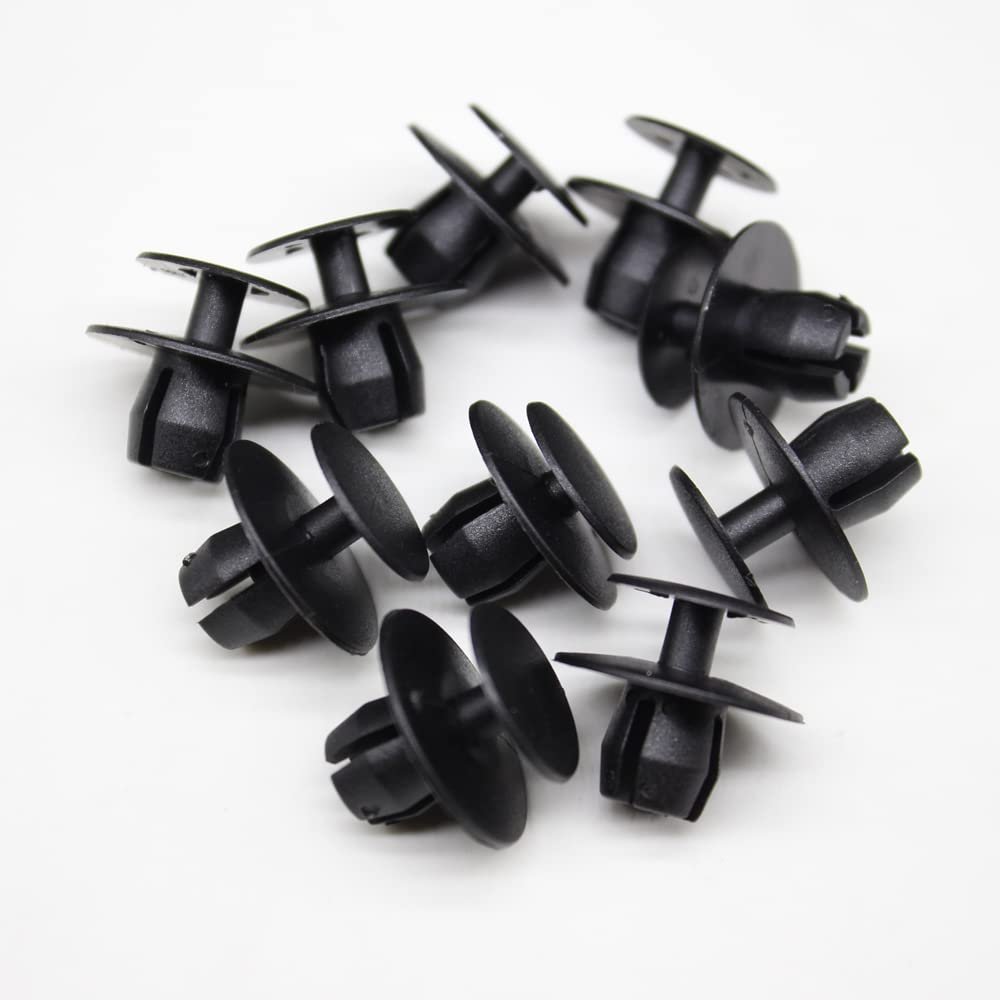 10 Pcs Expanding Rivets 8mm Hole Mounting Clips Push-In Retainer Fastener For Mercedes R129 SL600 SL500 SL320 600SL 500SL 300SL