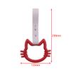 JDM Kitty White-Red Ring Subway Train Bus Handle Strap Charm Drift view 4