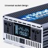 Niczu Pure Sine Wave Inverter 3500W 4000W 4500W 5500W 6500W 8000W 9000W 10000W 12000W, DC 12V 24V 48V 60V to AC 220V Car Power Voltage Converter,6500W-60V view 4