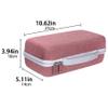 khanka Hard Travel Case Replacement for Halo Bolt 58830/57720 / Air 58830 / ACDC Max 55500 mWh Portable Emergency Power Kit, Portable Phone Laptop Charger, Case Only (Pink) view 3
