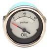 Teleflex Marine Boat Oil Pressure Gauge 69674F | 2 Inch Silver White view 1