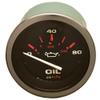 Teleflex Boat Oil Pressure Gauge 59595 | Amega 2 Inch Silver Black view 1