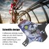 SWOQ Mountain Bike Mud Guard, Mountain Bike Folding Fenders Folding Front Mudguard Front Fork Mud Guard Lightweight for Mountain Bike(Type A) view 3