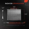 A-Premium Engine Coolant Radiator Compatible with Ford Model view 2