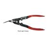 X AUTOHAUX 1pcs Universal Car Trim Clip Plier Tool Door Panel Trim Clip Removal Tool Red view 4
