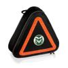 PICNIC TIME NCAA Colorado State Rams Roadside Emergency Car Kit, Auto Vehicle Safety Road Side Assistance with Jumper Cables and Car Tool Kit, (Black with Orange Accents) view 1