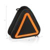 PICNIC TIME NCAA Colorado State Rams Roadside Emergency Car Kit, Auto Vehicle Safety Road Side Assistance with Jumper Cables and Car Tool Kit, (Black with Orange Accents) view 4