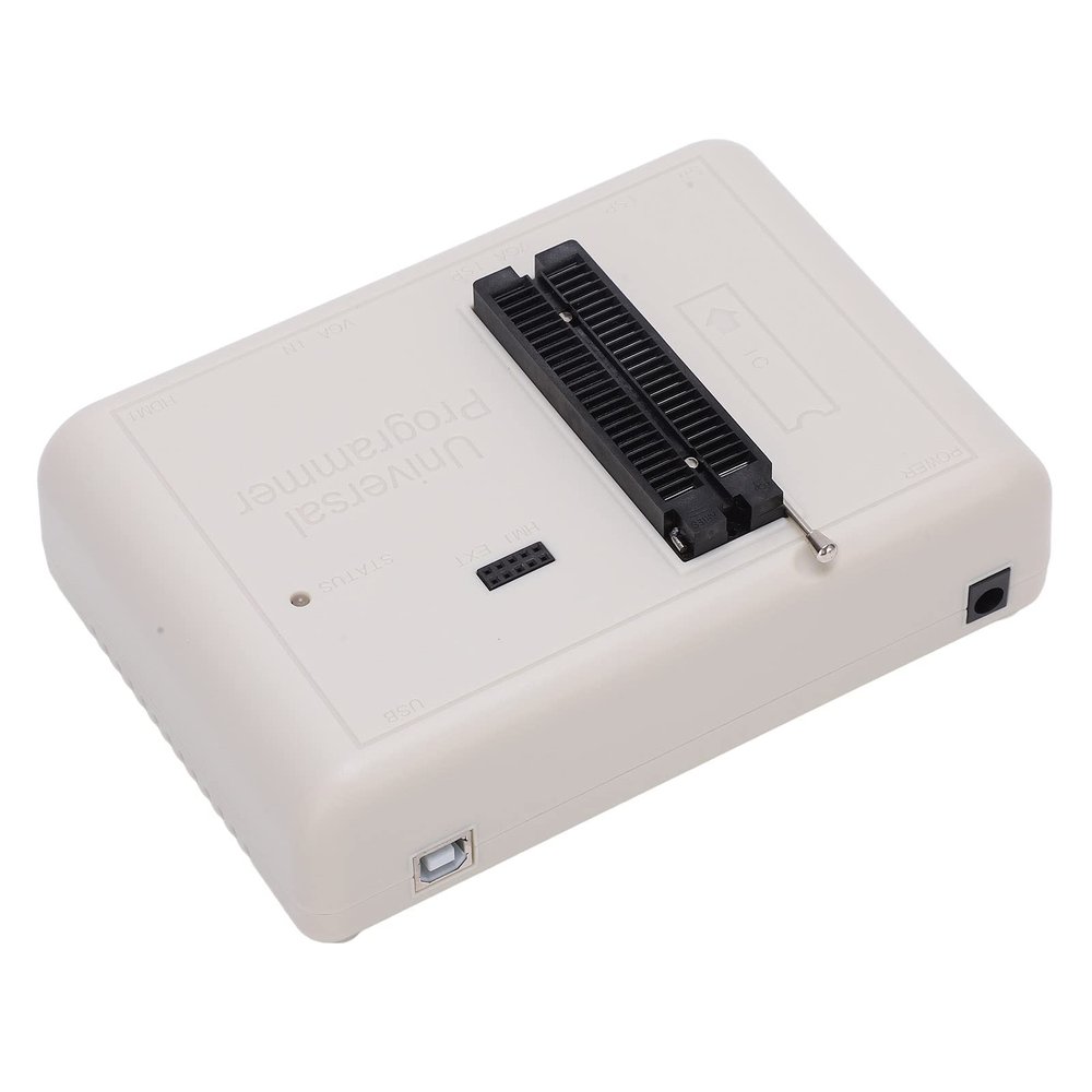 Raguso IC Programmer USB 2.0 RT809 Universal Programmer Kit Automatic Identification Extremely Fast Programmer Universal Chip Device Programmer with Cables for TV