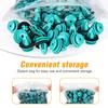 GOOACC 100pcs Trim Door Panel Retainer Clips Sienna Corolla Camry Tacoma Tundra Sequoia Matrix Prius RAV4 Scion Avalon Land Cruiser Replace 90467-10188,90467-A0005 9mm Hole view 4