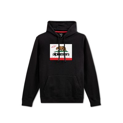 Alpinestars 1212-51910-10-XXL: Cali 2.0 Hoodie Black 2X