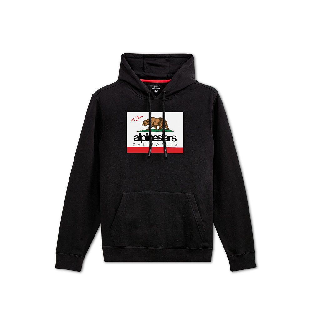 Alpinestars 1212-51910-10-XXL: Cali 2.0 Hoodie Black 2X