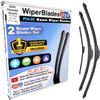 Wiper Blades fits Hyundai Accent 2010 Set/3 w/1yr Wear Warranty -EZ Install view 1
