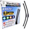 Wiper Blades fits Lexus GS F 2016 Set/2 w/1yr Wear Warranty -Easy Install view 1