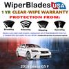 Wiper Blades fits Lexus GS F 2016 Set/2 w/1yr Wear Warranty -Easy Install view 3