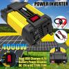 FONOBO 4000W/6000W Power Inverter Dc 12V to 110V/220V Ac Car Power Inverters Converter, with Led Voltage Display, for Rv Car Solar,4000W-220V view 2