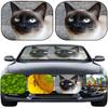 Windshield Sunshade Pathfinder 2pcs Universal Fit Windshield SunShades Pathfinder Fits Most MUV, Hatchback, Pick-up Truck, MPV 19201214 Portrait of a si Printed in USA view 1