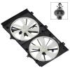 Radiator Condenser Fan Assembly Cooling Fan Driver Passenger Side/LH RH 328270 KFKGF Universal Slim Fan Push Pull Radiator Condenser Fan Assembly Cooling 12V Mount Kit 2007-2011 for Toyota for Camry view 4