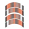 KETABAO ARROW Wheel Rim Stripe 17 inch Decal Stickers Compatible with ZX6R Ninja 636 600 15 16 17 18 19 20 21 22 Orange view 3
