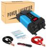 FONOBO 4000W/6000W Pure Sine Wave Power Inverter Dc 12V to 110V/220V, with 2 Alligator Battery Clamp, for Car Rv Boat Solar Power,4000W-110V view 1