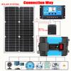FONOBO 4000W/6000W Pure Sine Wave Power Inverter Dc 12V to 110V/220V, with 2 Alligator Battery Clamp, for Car Rv Boat Solar Power,4000W-110V view 4
