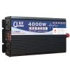3000W 4000W 5000W Power Inverter 12V 24V 48V 60V to 110V 220V DC to AC Voltage Converters Solar Transformer with LCD Display and Dual AC Outlets,for Car Truck Boat RV Solar System,4000W-12Vto220V view 1