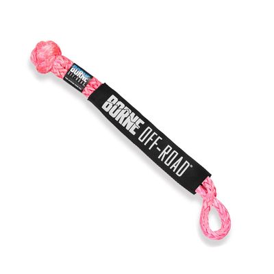Mishimoto Borne Off-Road Soft Shackle, 7/16", Hot Pink