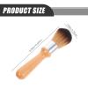 Vaguelly Jade Ware Cleaning Brush Set with Wooden Handle 2 Pcs Soft Bristles Dust Brush for Musical Instruments and Delicate Crafts 6.10X2.12X1.06In view 2