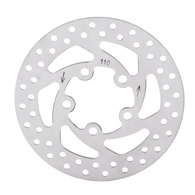 Electric Scooter Brake Disc Stainless Steel Disc Brake Rotor 100mm Hole Brake Disc with 5 Screws for M365