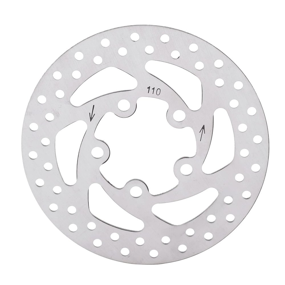 Electric Scooter Brake Disc Stainless Steel Disc Brake Rotor 100mm Hole Brake Disc with 5 Screws for M365