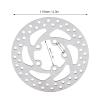Electric Scooter Brake Disc Stainless Steel Disc Brake Rotor 100mm Hole Brake Disc with 5 Screws for M365 view 4