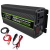 FONOBO Pure Sine Wave Inverter 2000W/2600W Power Inverter Dc 12/24V to 110/220V Ac Car Converter, with LCD Display, for Truck/Rv,2000W/12V-220V view 1