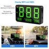 Fastsun C80 Car Heads up Display, 4.5" Large Screen Digital Speedometer Car GPS MPH/KM/h HUD Display with Driving Speed & TIME, Over-Speed Alarm for All Vehicle, SUV, Bicycle, Motorcycle, Truck view 2