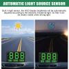 Fastsun C80 Car Heads up Display, 4.5" Large Screen Digital Speedometer Car GPS MPH/KM/h HUD Display with Driving Speed & TIME, Over-Speed Alarm for All Vehicle, SUV, Bicycle, Motorcycle, Truck view 4