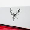 Transparent Decal Stickers of Whitetail Buck Deer Stencil 2 (Metallic Silver) Premium Waterproof Vinyl Decal Stickers for Laptop Phone Accessory Helmet Car Window Mug Tuber Cup USCSKUS0a8962SI072022 view 4
