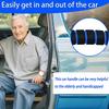 KOUNATSURI Car Door Handle for Elderly Car Assist Support Handle Multifunction Car Door Latch Bar for Seniors and Handicapped(Blue) view 2