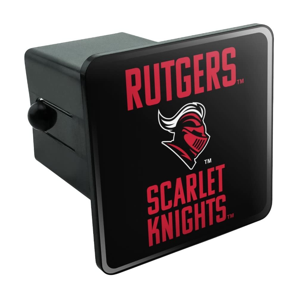 GRAPHICS & MORE Rutgers University Scarlet Knights Tow Trailer Hitch Cover Plug Insert