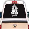 Mexico Decals for Trucks Sticker para Trocas Calcomania para Carro Frase Graciosa I Didn't Choose to be from Mexico Personalized (10" x 8.25", Sinaloa) view 2