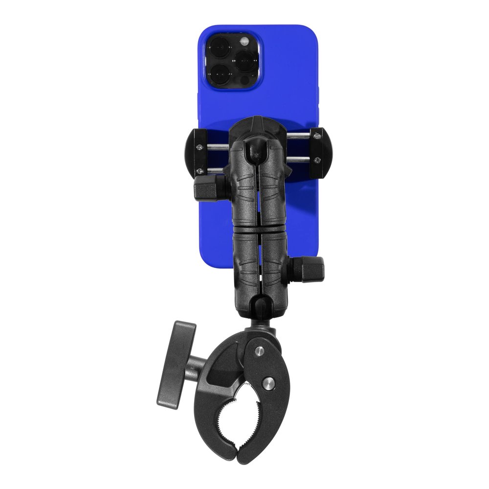 iBOLT Moto-Vise IncrediBOLT Clamp Heavy Duty Handlebar/Post/Pole Mount for Watersports, Kayaking, Fishing, Off-Roading Etc. for All Phones 2 to 4 inches Wide