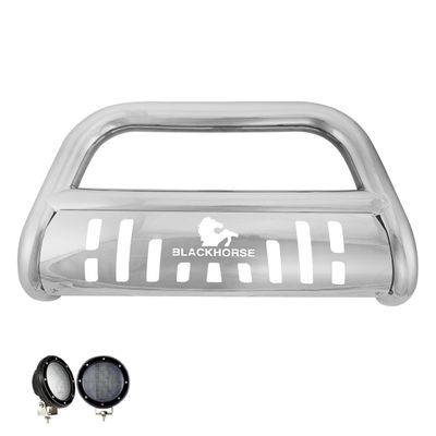 Black Horse Off Road Bull Bar Kit-CBS-FOB3001SP-PLFB