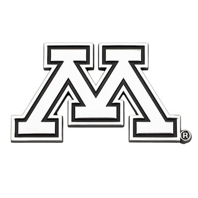 Desert Cactus University of Minnesota Metal 3D Auto Car Emblem Sticker Chrome Golden Gophers Premium Truck Vehicle Emblems